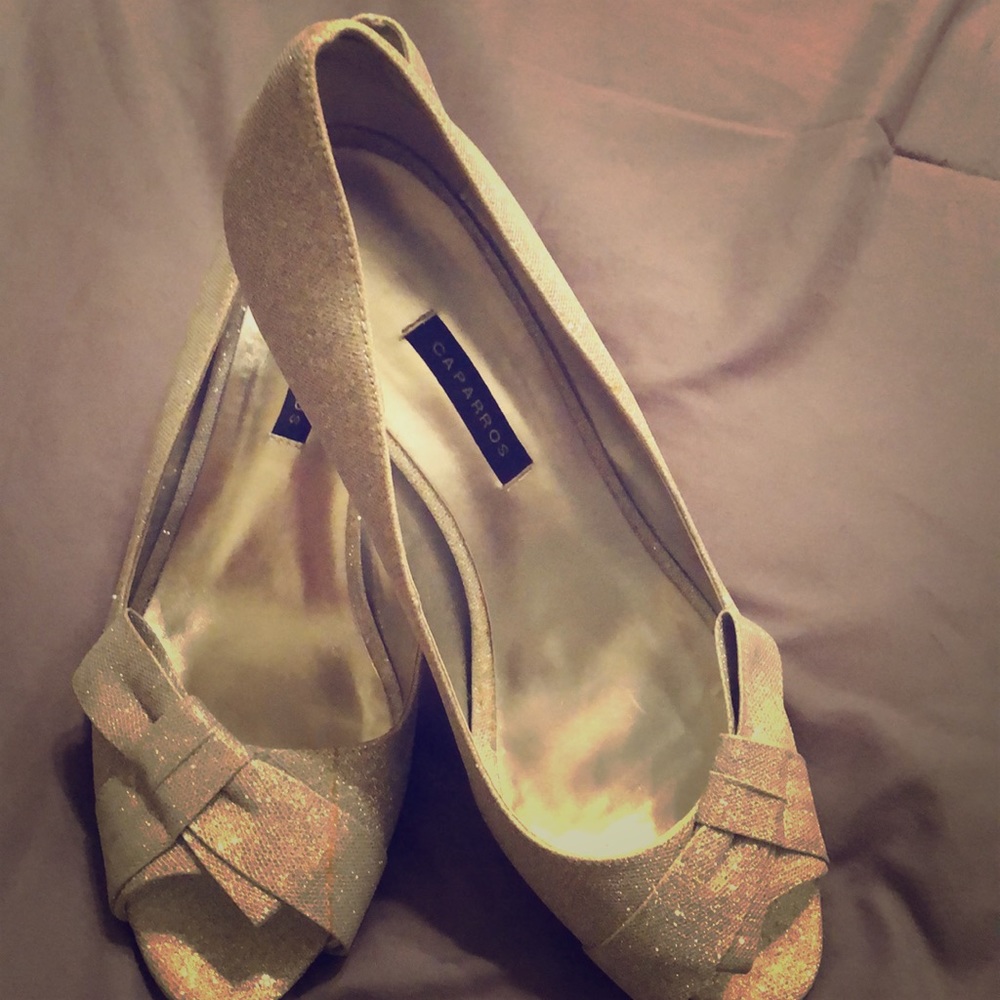 Glitter heels